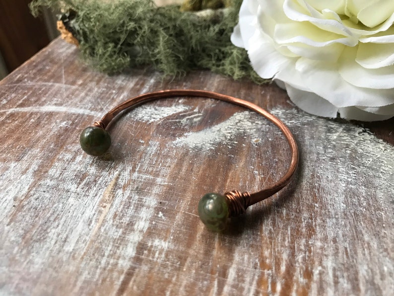 Arthritis Bangle Czech Bangle Copper Bangle