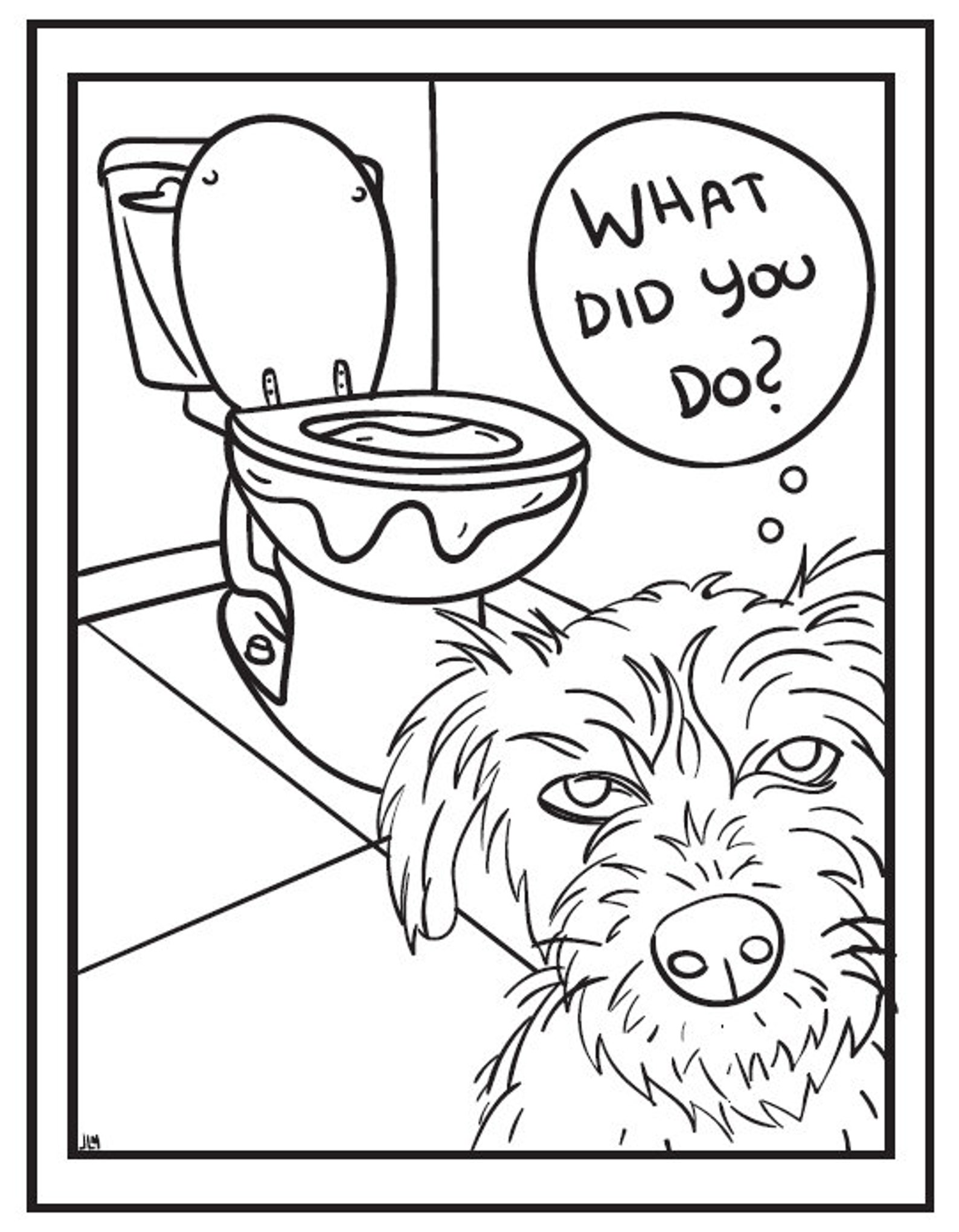 Custom Pet Coloring Page Dog Coloring Page Cat Colouring - Etsy