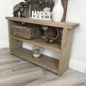 Handmade Solid Wood Side Table - Many Colours and Sizes