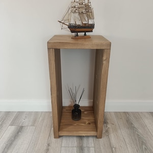 BRAND NEW Handmade Rustic Wooden Bedside Table - Many Colours and Sizes!