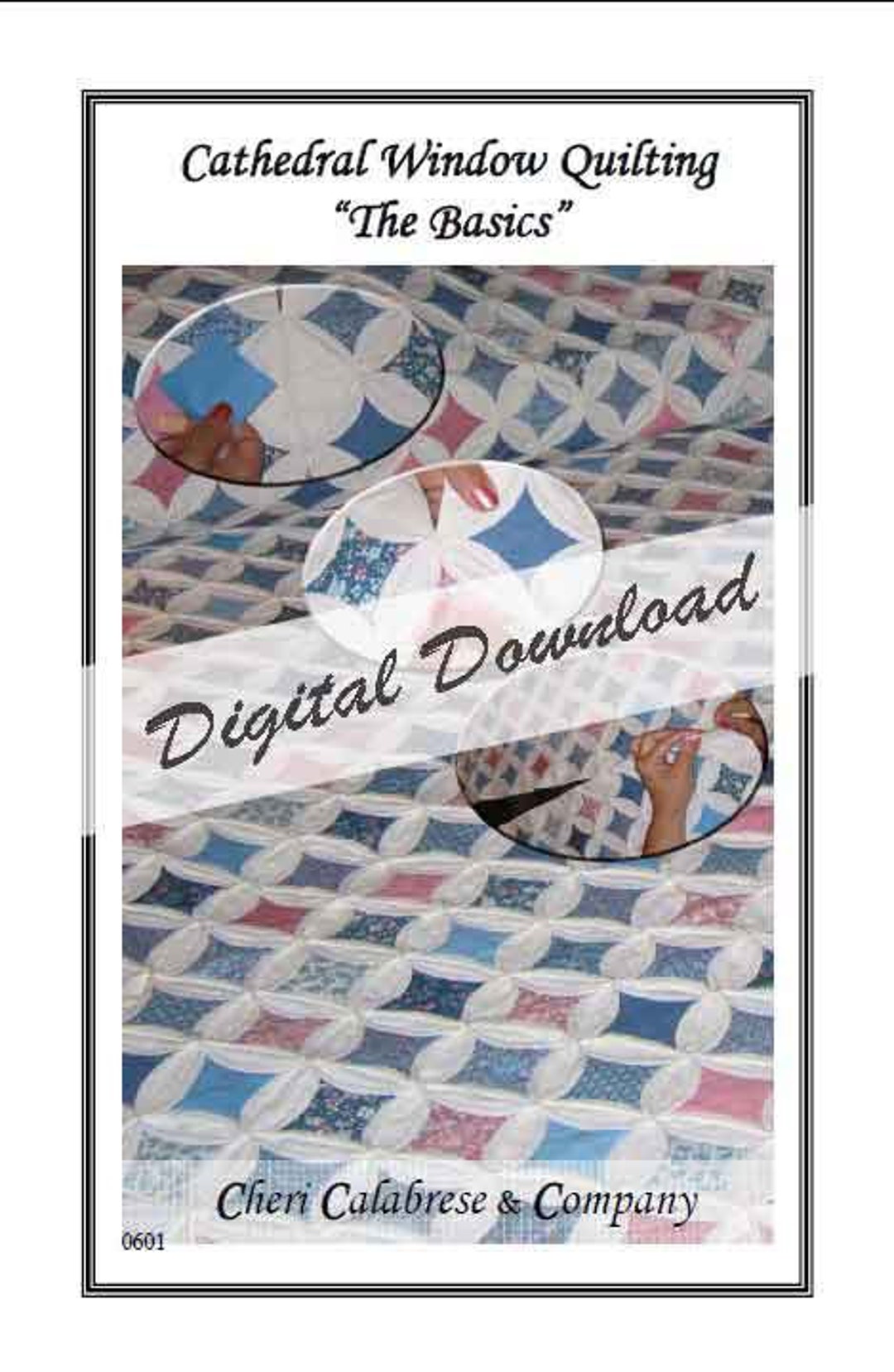 PDF Cathedral Window Quilting Pattern "the Basics" Instructions to Make