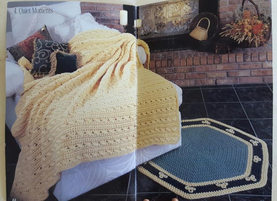 2 Booklets Knit & Crochet Patterns Quick Projects for 