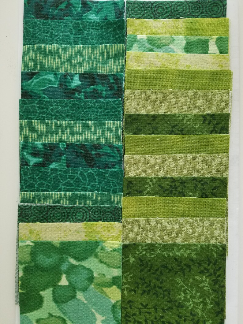 Pre Cut Quilting Squares 2.5 Inch Fabric Squares Mini Etsy