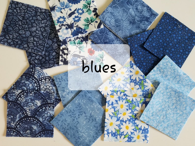 Pre Cut Quilting Squares 2.5 inch Fabric Squares Mini Etsy