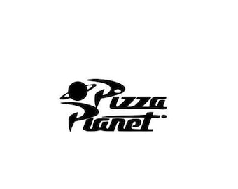 Pizza Planet Inspired Iron On Vinyl Decal Transfer