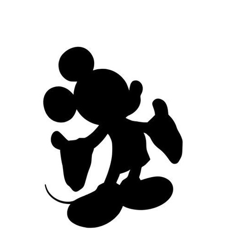 Mickey Mouse Vinyl Adhesive Decal Car Decal Window Decal Etsy