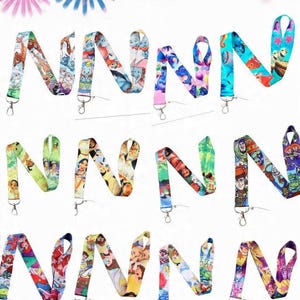 Disney Lanyard Collection - Princesses, Heroes, and Classics - Lanyard/Keychain - Pin Trading Lanyard