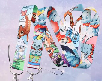 Cordones de Bambi y Dumbo de Disney Classics / Cordones elegantes para parques temáticos y uso diario / Accesorios Disney