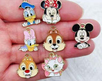 Disney Charakter Halskette und Armband Charm Sets