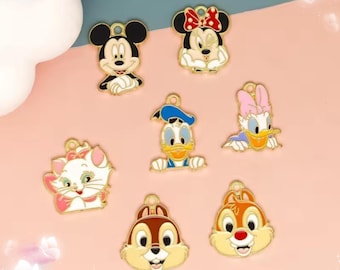 Disney Charakter Halskette und Armband Charm Sets