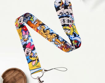 Cordones con personajes de Disney / Bonitos cordones para parques temáticos y uso diario