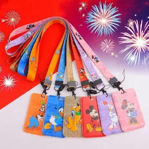 Disney-figurer Snodd och ID-/Brickhållare