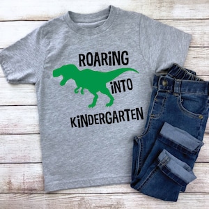 Kindergarten Shirt, Dinosaurier Shirt für Jungen, Kindergarten Shirt, 3D Shirt für Jungen, Kindergarten Shirt, für Kindergarten Shirt, Schule Shirt