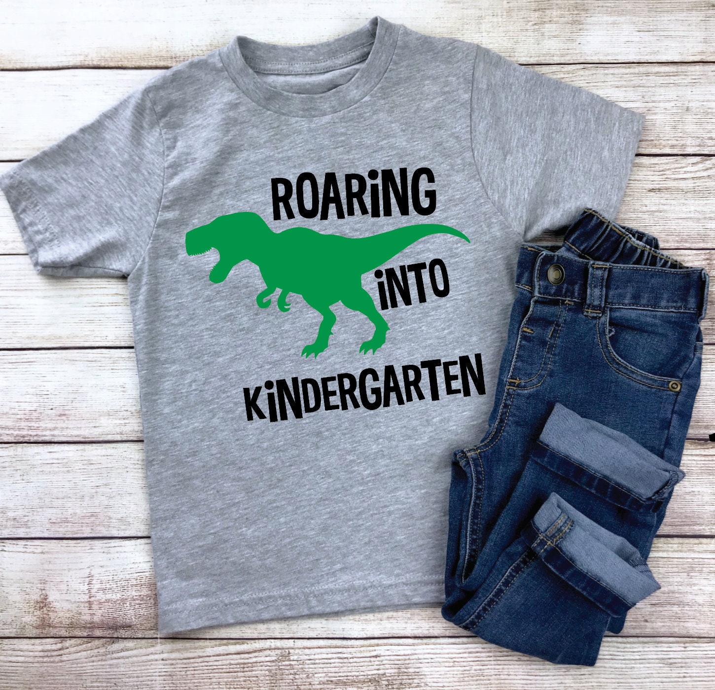 dinosaur kindergarten shirt