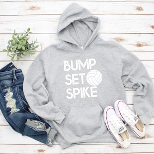 Volleyball Sweatshirt Love Volleyball Sweatshirts Girls Volleyball Sweatshirt Girls Volleyball Hooded Sweatshirt Volleyball Sweatshirt