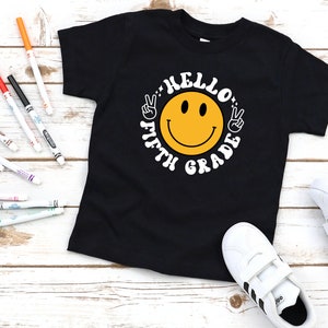 Hello Fifth Grade / Fifth Grade Shirt / 5th Grade Shirt / School Shirt / Back to School Shirt / Back to School / Fifth Grade / 5th Grade T