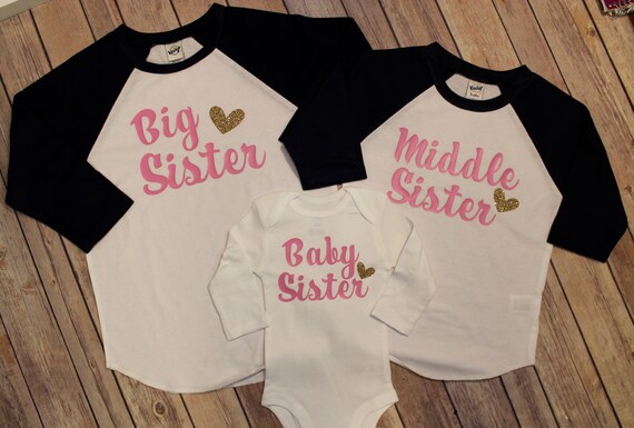 big sister baby sister shirts