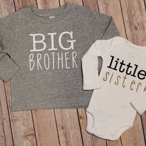 Big brother shirt, Big sister shirt, Little brother shirt, New Baby Shirt, big sister shirt, little sister shirt, big brother shirt,