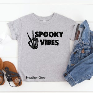 Spooky Vibes / Spooky Vibes Halloween Tee / Spooky Vibes Kids Halloween / kids Halloween tees  / halloween shirt / kids halloween