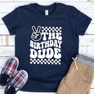 Birthday Dude Shirt / Two Year Old Birthday Dude / Birthday Shirt / Boys Birthday Shirt / Kids Birthday Shirt, Second Birthday Shirt /