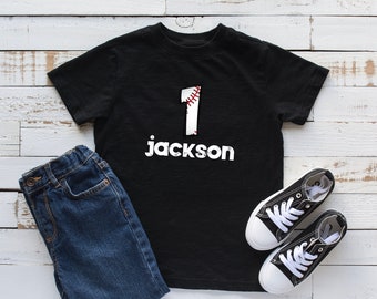 Baseball Birthday Shirt, Baseball 3rd Birthday Shirt, 1 Birthday Shirt, First Boys Birthday, Boys Birthday Shirt, Boys baseball shirt