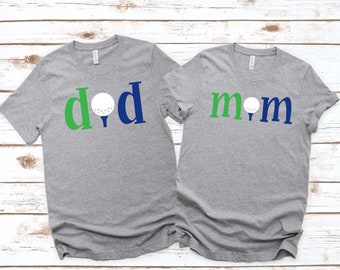 Mom and Dad Golf Birthday Shirt / Mom and Dad Golf Shirts / golf birthday shirt / kids golf birthday shirt / kids golf birthday tee shirt