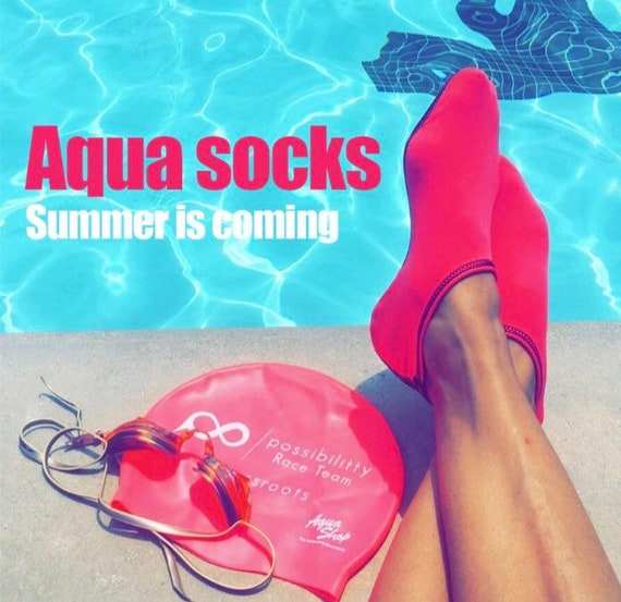 Besroad Zapatos de agua para hombre y mujer, calcetines acuáticos de secado  rápido para playa, piscina, surf, yoga, deporte