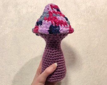 Crochet Mushroom Plushie