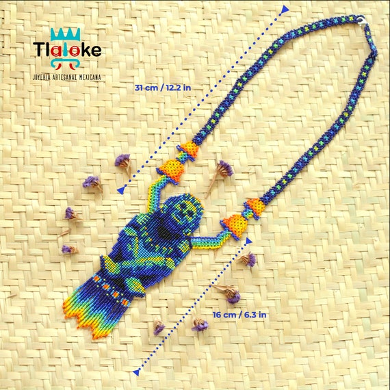 Necklace Xochipilli - Etsy
