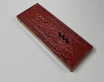 Tablero de cribbage Madera de granero recuperada