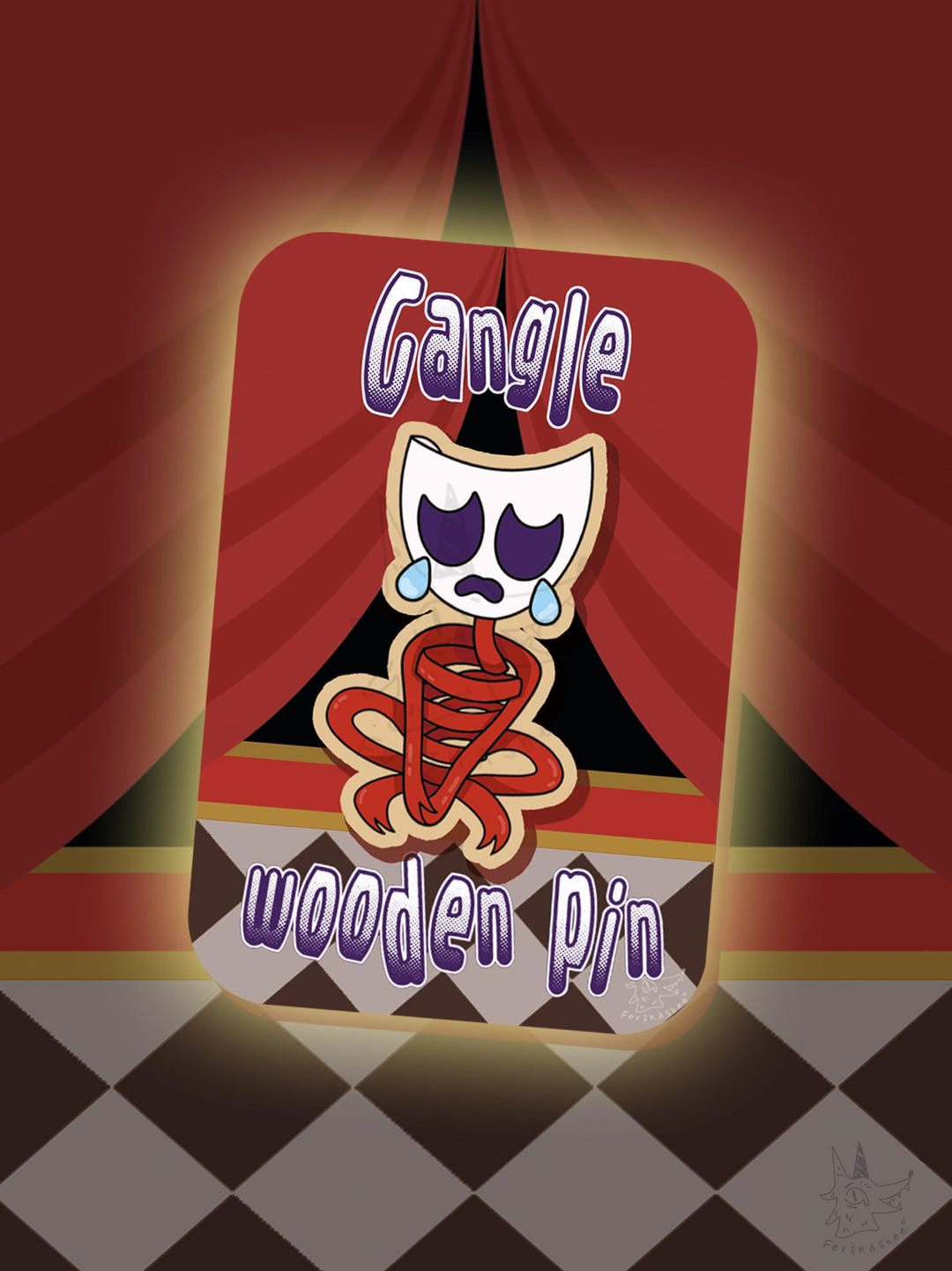 Gangle Game PRE-ORDER | the Amazing Digital Circus Gangle Wooden Pin | Kawaii Cute ...