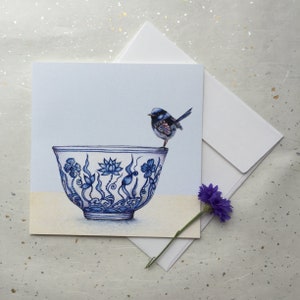 The Wren and the Lotus Bowl - C611