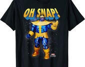 marvel legends series thanos oh snap t shirt