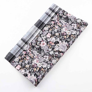 Floral Pocket Square | Wedding Accessory | Formal Event | Two sided Pocket Square | Wedding ideas | Groom | Groomsmen | Prom | Floral print