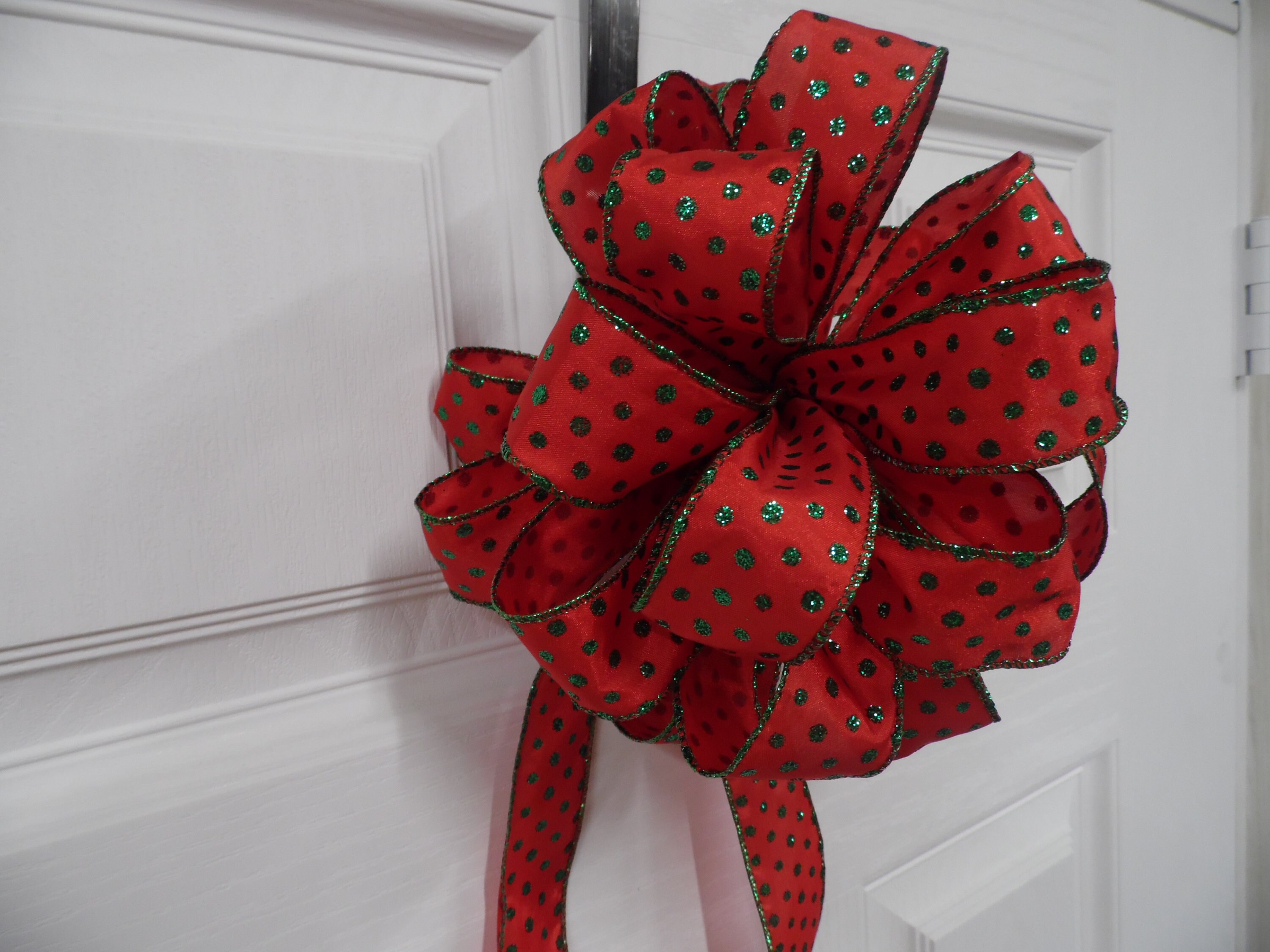 Christmas Mailbox Bow Christmas Bow Winter bow Winter Etsy