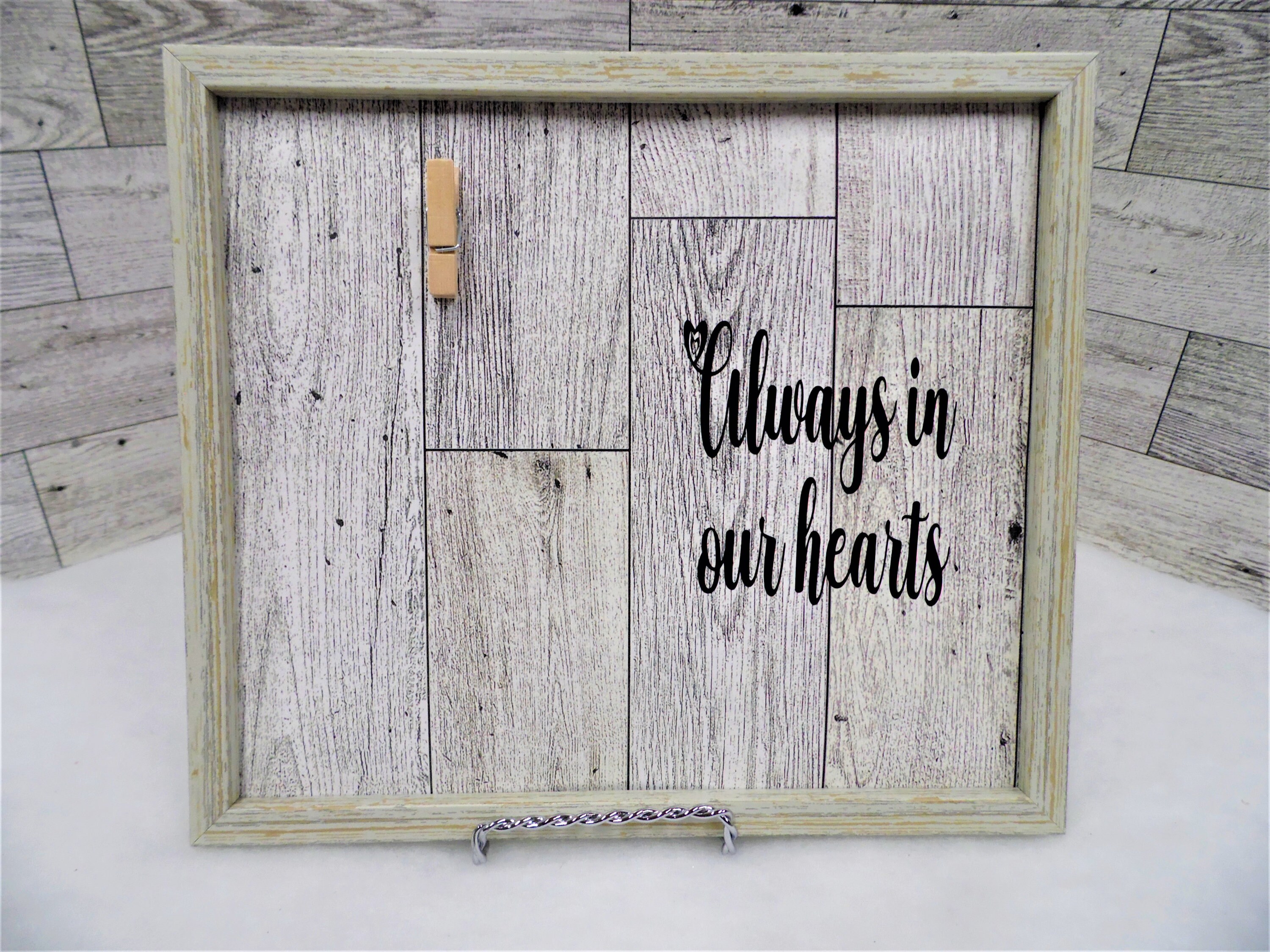 Lost Love One Frame Sympathy Picture Frame Memory Photo Etsy