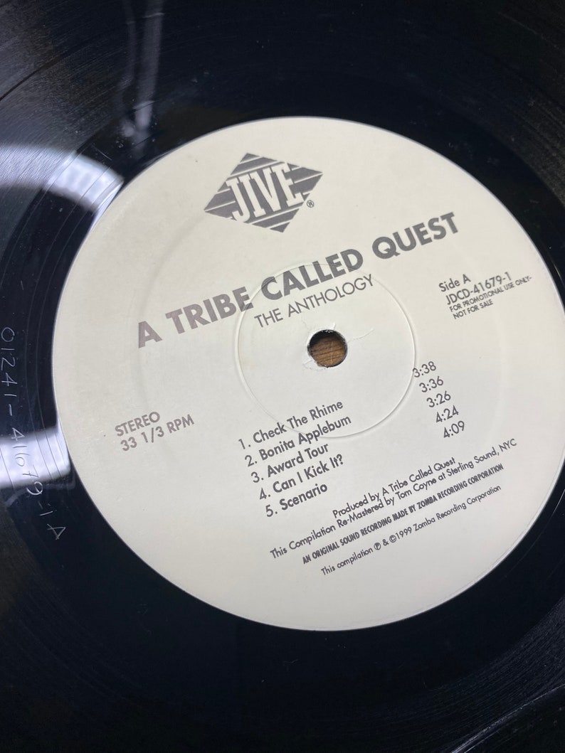 A Tribe Called Quest the Anthology Vinyl Album 2 Records 1999 Etsy
