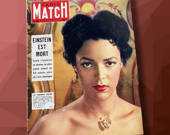 Dorothy Dandridge 1955 Paris Match Magazine Original Print Afrocentric Memorabilia