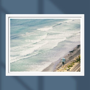 Torrey Pines Beach Print: San Diego Coastal Photography, California Wall Art