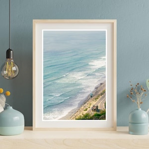 Torrey Pines Beach Print: San Diego Coastal Photography, California Wall Art