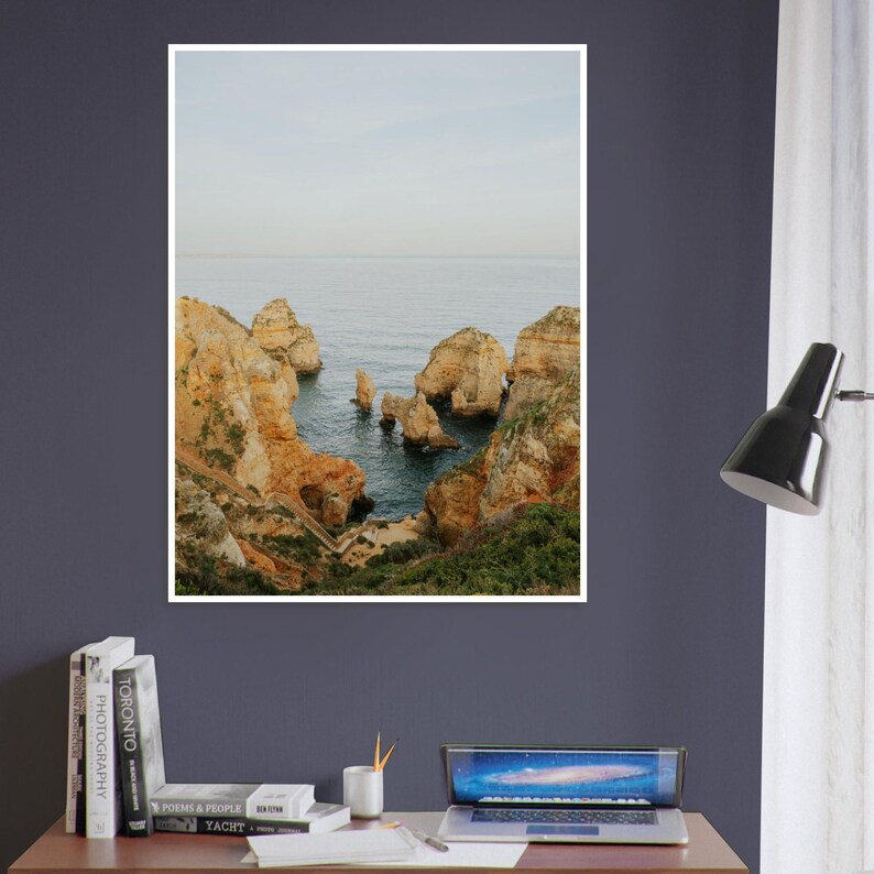Lagos Portugal Fotografie Druck: Algarve Küste Retro Reise Kunst Bild 14
