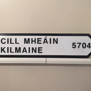 CUSTOM Irish Street Sign, Road Sign in Ireland, Irish Road Sign, Ireland Sign, Irish Wood Sign, St Patrick’s Day