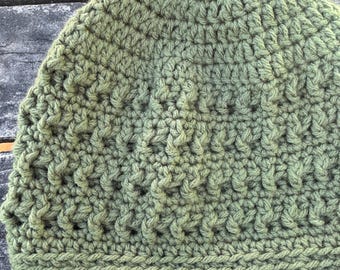 Boho Beanie Crochet Pattern – Beginner Friendly Winter Hat (PDF Download)