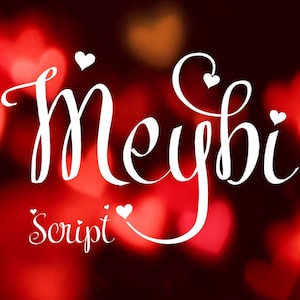 Font Meybi, esclusivo, font scritto a mano, carattere tipografico scritto a mano, uso commerciale, ttf, otf, download immediato