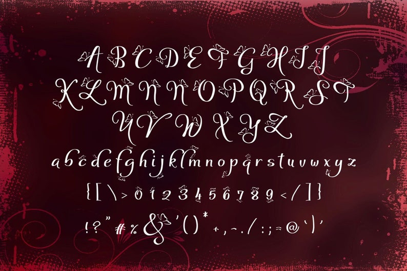 Digital font Sofye font handwritten font hand lettered image 2