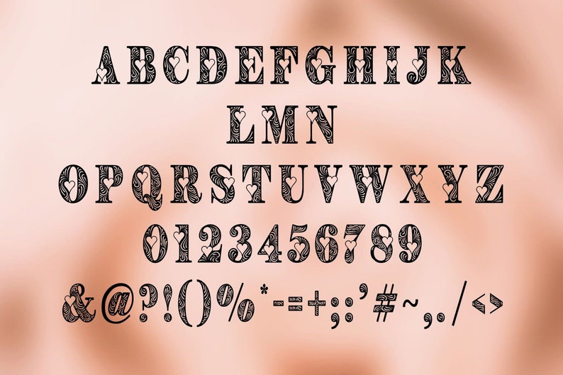 Valtin uppercase font digital typeface .ttf .otf .png image 2