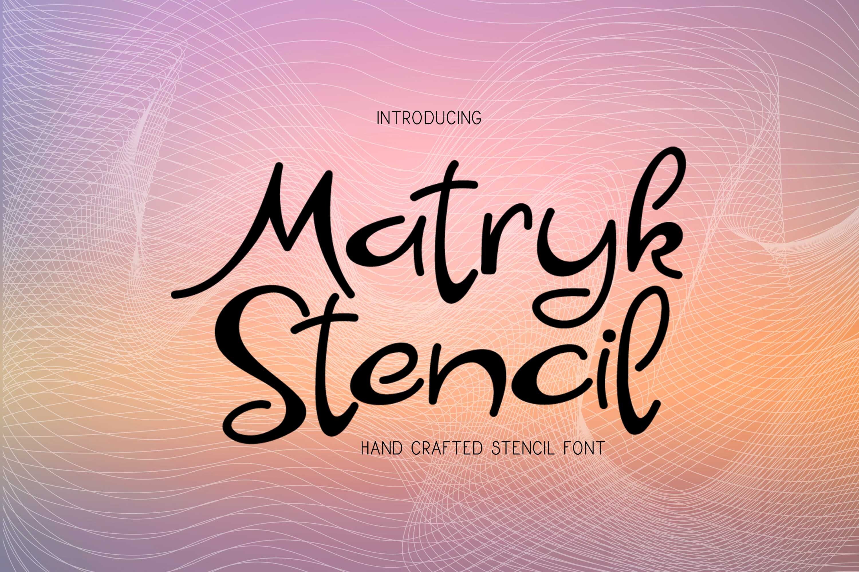 Matryk Stencil Font Stencil Font Hand Crafted Stencil Etsy Ireland matryk-stencil-font-stencil-font-hand-crafted-stencil-etsy-ireland