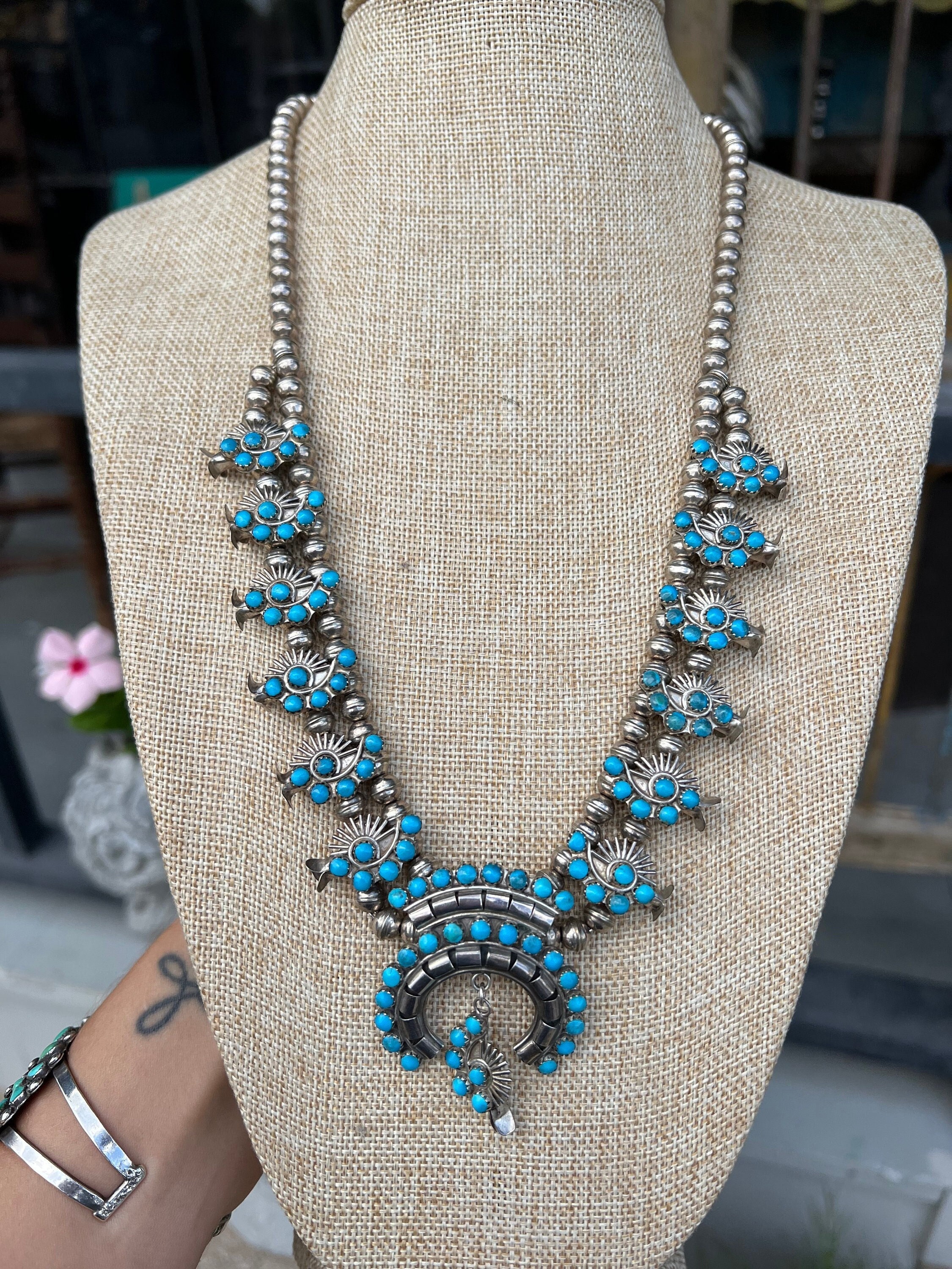 Petite squash cheap blossom necklace