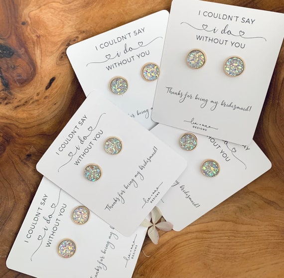 Bulk bridesmaid earrings deals