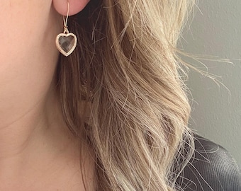Dainty Heart Earrings